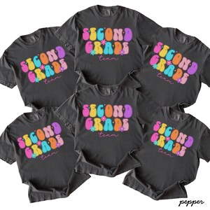 Second grade comfort colors shirt,2nd grade comfort colors shirt,second grade teacher shirt,back to school teacher shirt,back to school