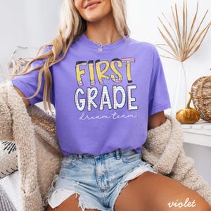 first grade comfort colors shirt,1st grade comfort colors shirt,first grade teacher shirt,back to school teacher shirt,back to school