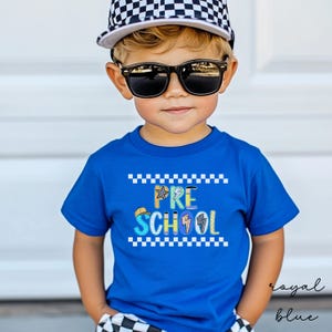 Camiseta para niños en edad preescolar, camiseta para el primer día de clases de los niños, camiseta para el primer día de clases de los niños, camiseta para el primer día de clases, camiseta para niños en edad preescolar