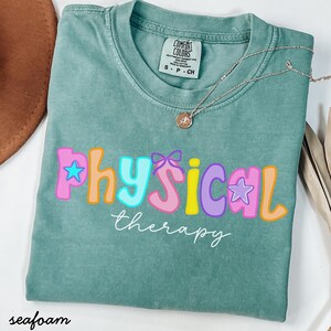 Physical therapy shirt,PhysicalTherapy t-shirt,comfort colors Physical therapy shirt,PT gift,Physical Therapist shirt,PTA shirt
