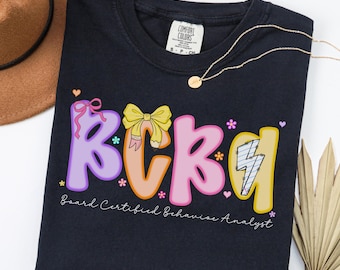 BCBA-shirt, shirt gedragsanalist, BCBA-T-shirt, T-shirt gedragsanalist autisme, shirt gecertificeerd gedragsanalist, BCBA