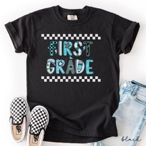 First grade boys shirt,Kids first day of school shirt,boys first day of school shirt,first grade kids comfort colors shirt