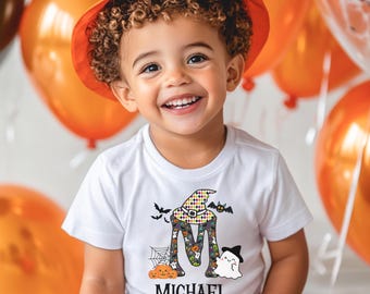 Boys halloween shirt,custom boys halloween shirt,Custom boys Name Halloween T-Shirt,Personalized boys Halloween Shirt,boys Halloween tshirt