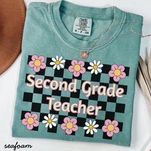 Second grade comfort colors shirt,2nd grade comfort colors shirt,second grade teacher shirt,second grade team shirt,second grade level shirt