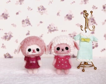 Cute Felt Animal Mascots Wool Needle Felting Craft Ebook / PDF Patterns