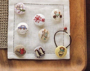 Cute Embroidery Designs & Accessories Sewing Craft Ebook / PDF Patterns