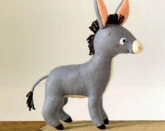 Felt Stuffed Toy Animals Felt Sewing Craft Ebook / PDF Patterns