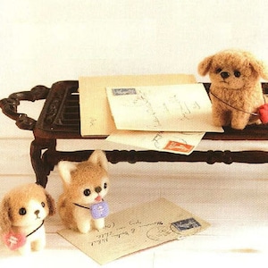 かわいいフェルトの動物、人形、アクセサリー ウールニードルフェルトクラフト 電子書籍 / PDF パターン
