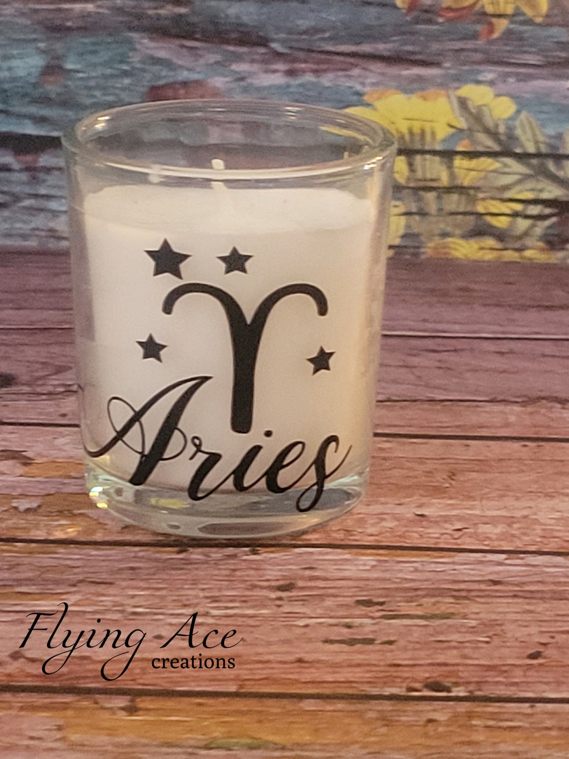 Aries candle Aries gift gift for her Zodiac candle Aries Etsy