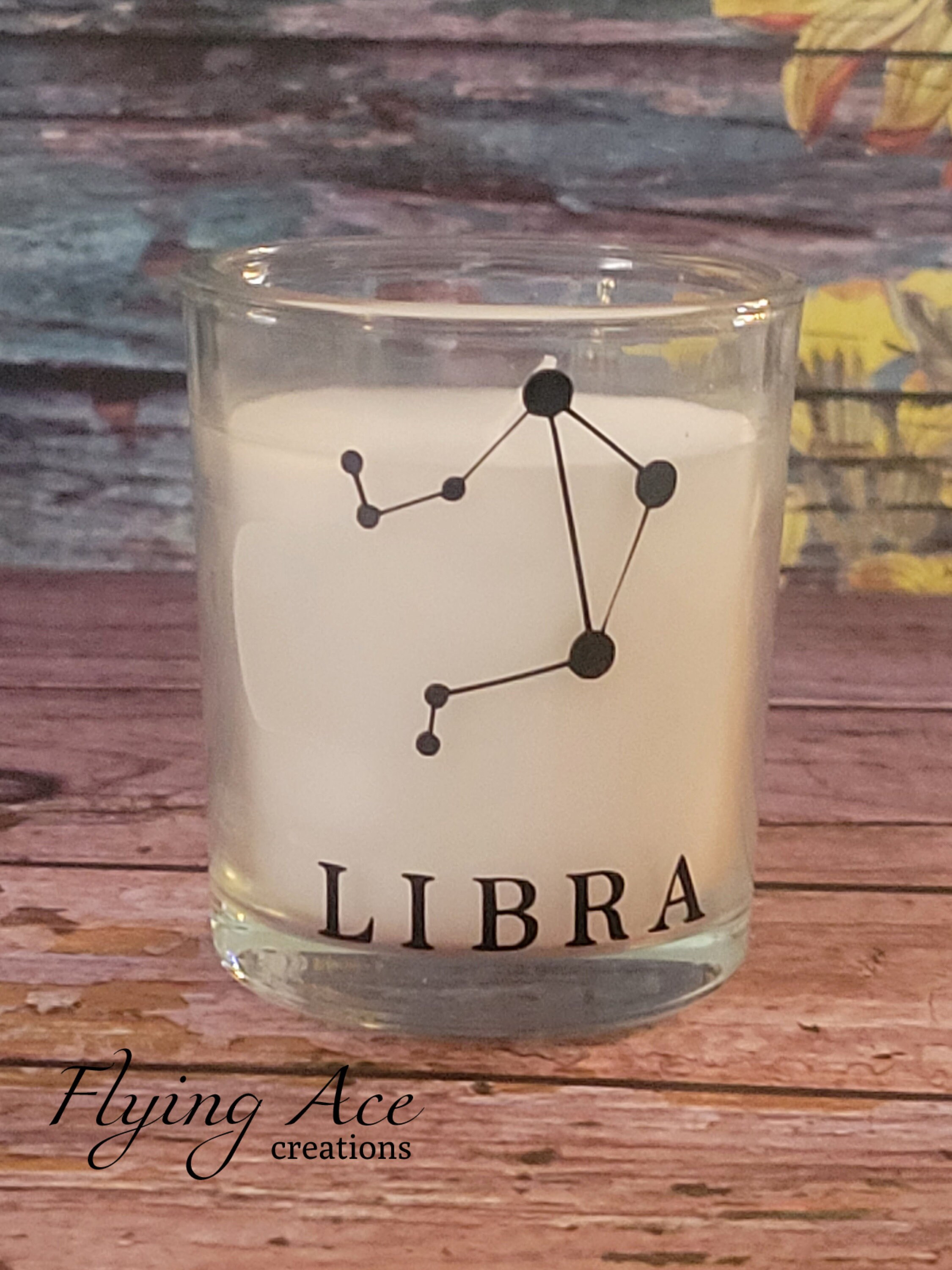 Libra candle Libra gift gift for her Zodiac candle Libra Etsy
