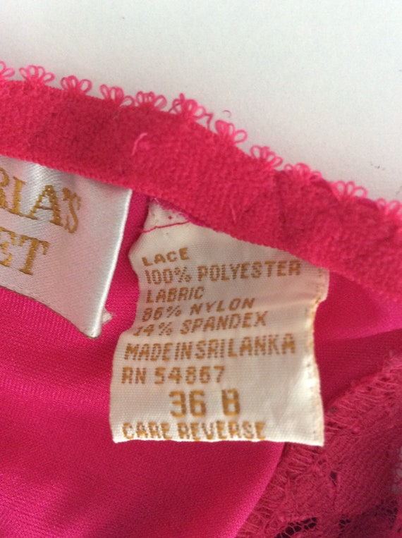 Victoria Secret pink lace Gold Label - image 7