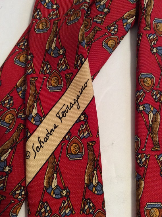 Vintage Ferragamo Necktie - image 3
