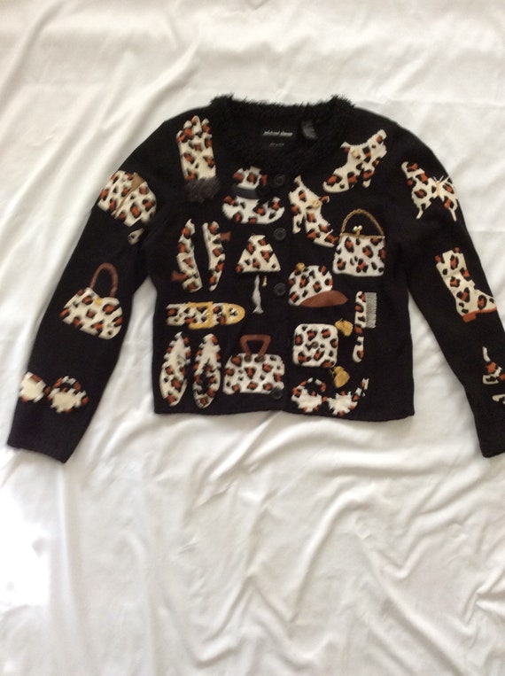 Michael Simon fashion/shopping sweater size medium - image 1