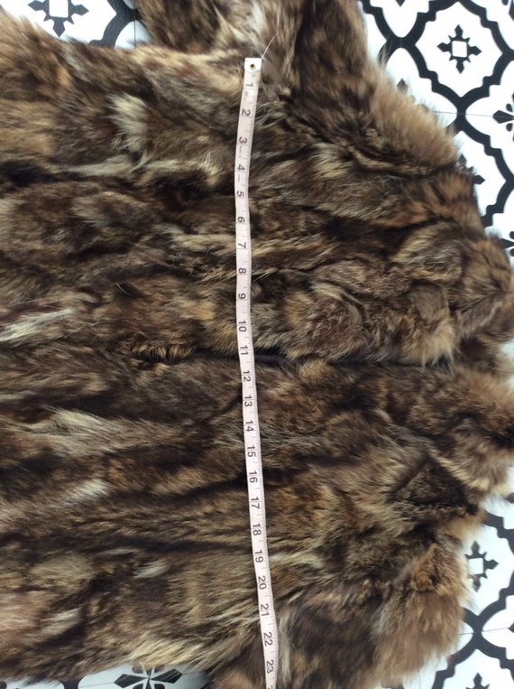 Vintage Raccoon Fur Coat - image 8