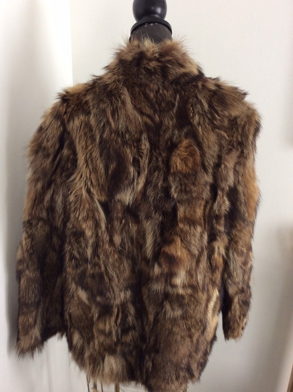 Vintage Raccoon Fur Coat - image 3
