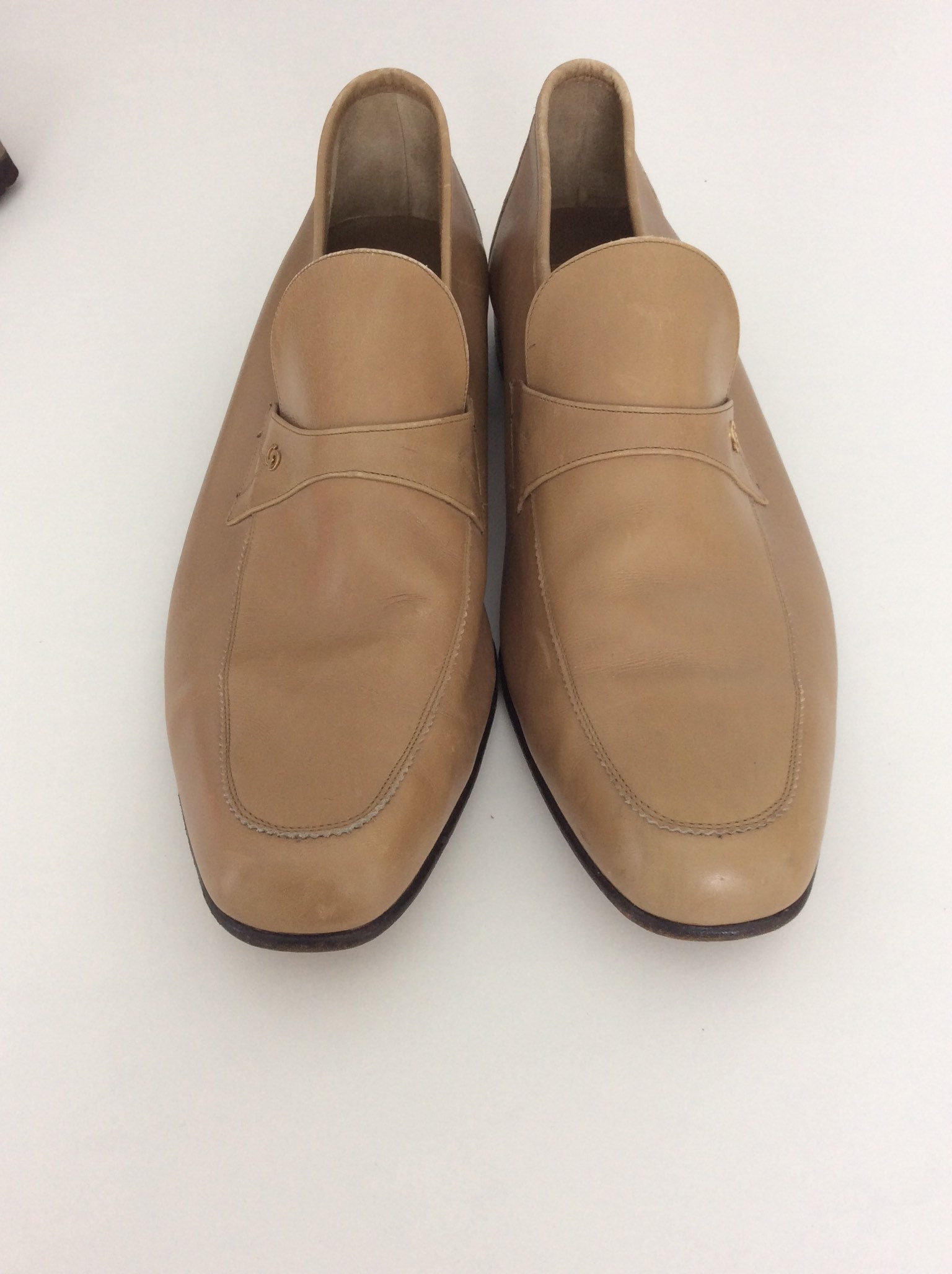 Christian Dior Leather Loafers Shoes CD 
