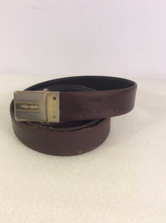 ysl vintage belt