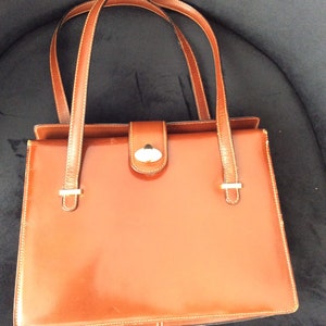 Vintage Bally brown leather bag
