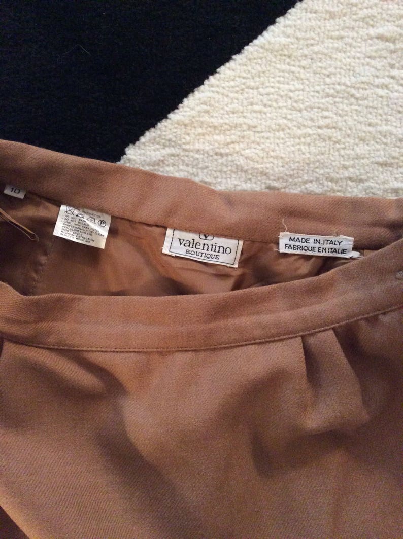 Vintage Valentino wool skirt size 8