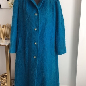 Vintage Mohair long coat