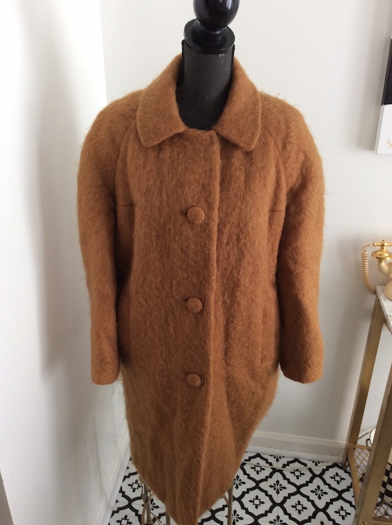 Vintage 1960's David Henry of Dublin Mohair coat