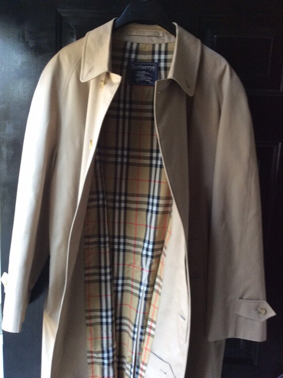 Burberry Trench Coat Size 42 Long - Etsy Israel