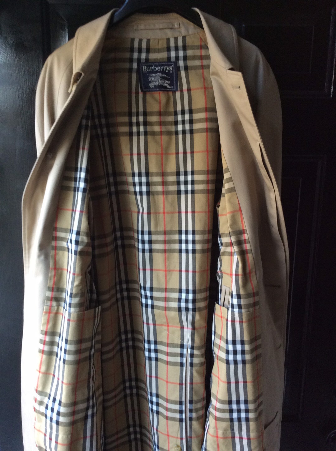Burberry Trench Coat Size 42 Long - Etsy