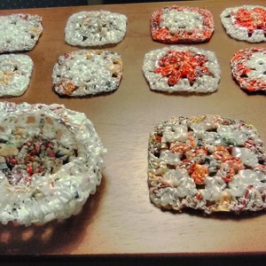 Reduce REUSE Recycle! Plarn Coasters Made From Plastic Bags to Support ...