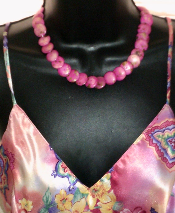 Unique Pink Vintage Treasure from India! Tie-dye … - image 1