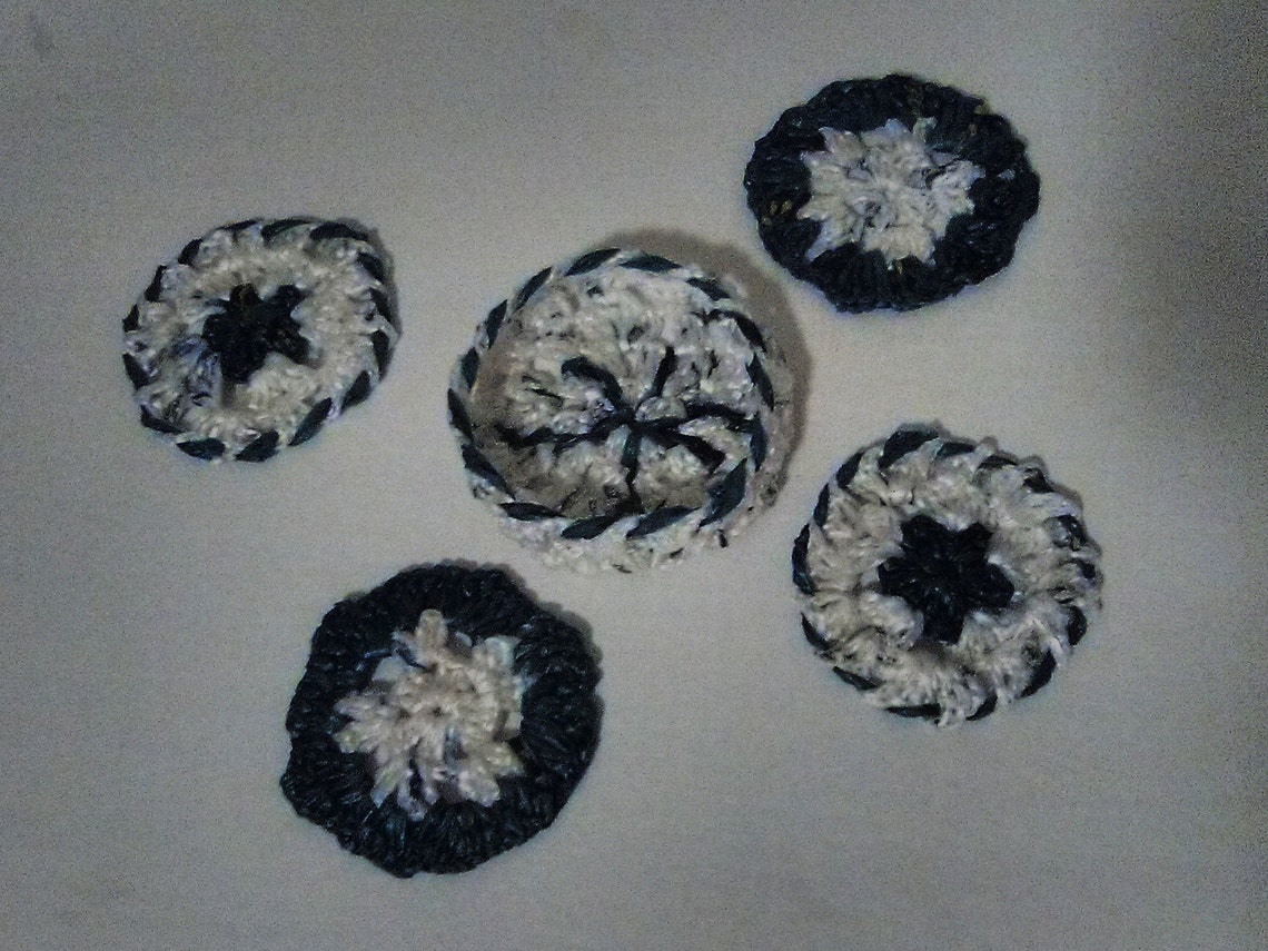 Reduce REUSE Recycle! Plarn Coasters Made From Plastic Bags to Support ...