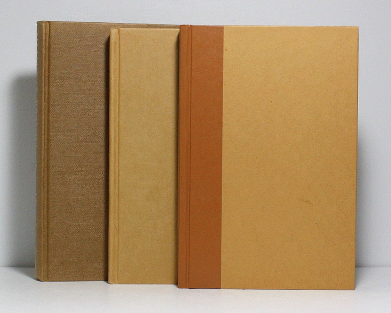 Vintage Books Tan Books Home Decor Bundle of 6 Hardcover Etsy