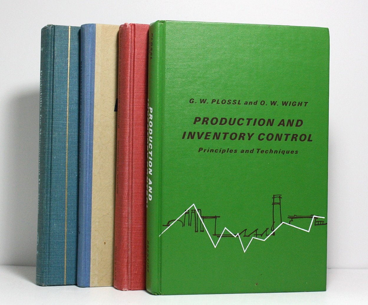 Vintage Textbooks 4 Hardcover Books 1955 to 1988 Production Etsy