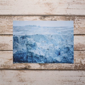 Monacobreen | Liefdefjorden | Haakon VII Land | Svalbard | Spitsbergen | North Pole | A5 Postcard | Wanderlust | Landscape Art