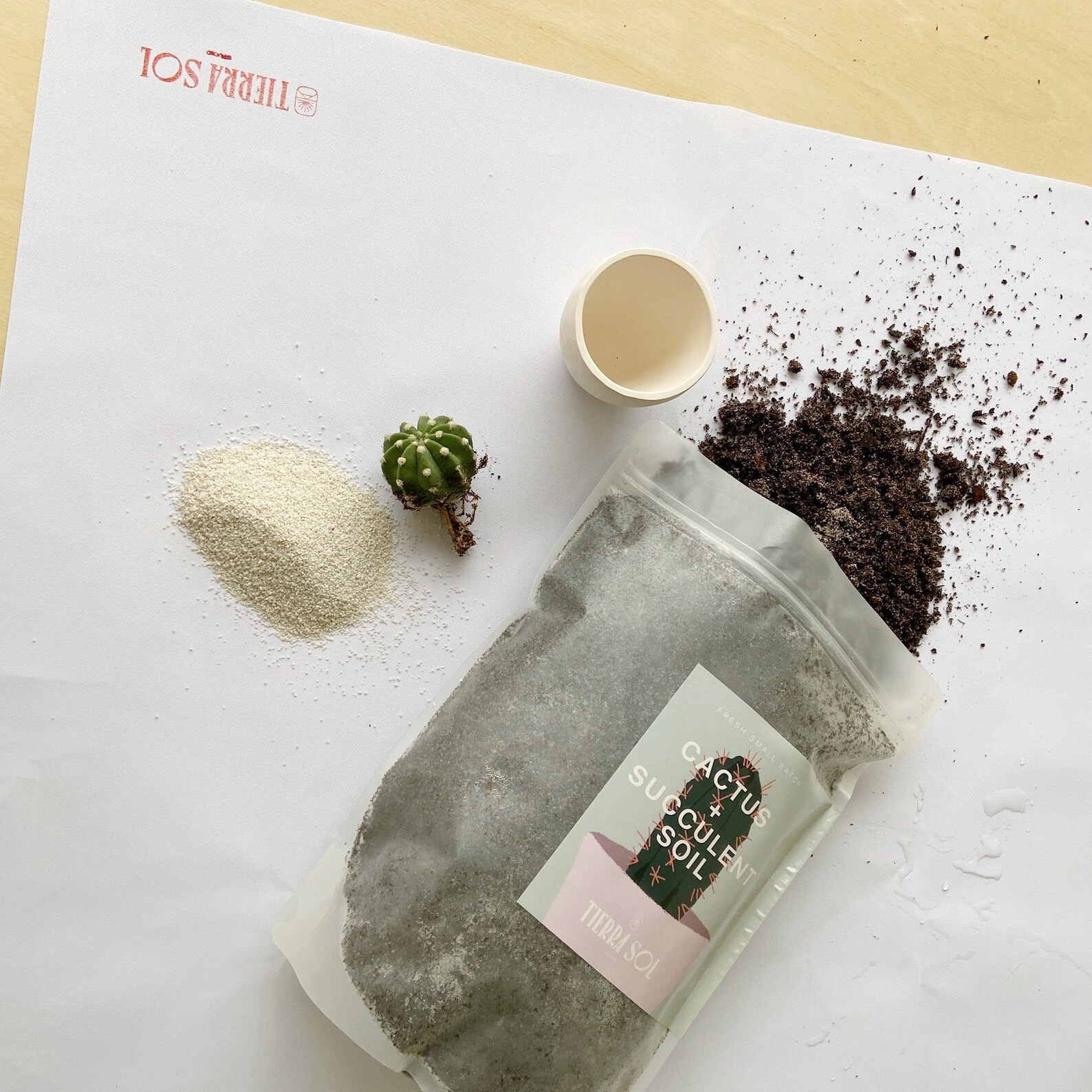 Plant Potting Tarp // Handmade // Plant Tarp // Potting Mat // Etsy