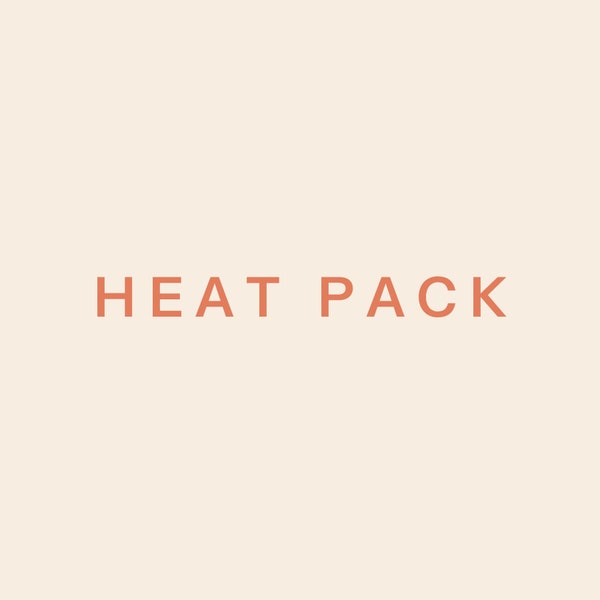 72 Hour Cold Weather Plant Shipping Heat Pack // Order Add-on