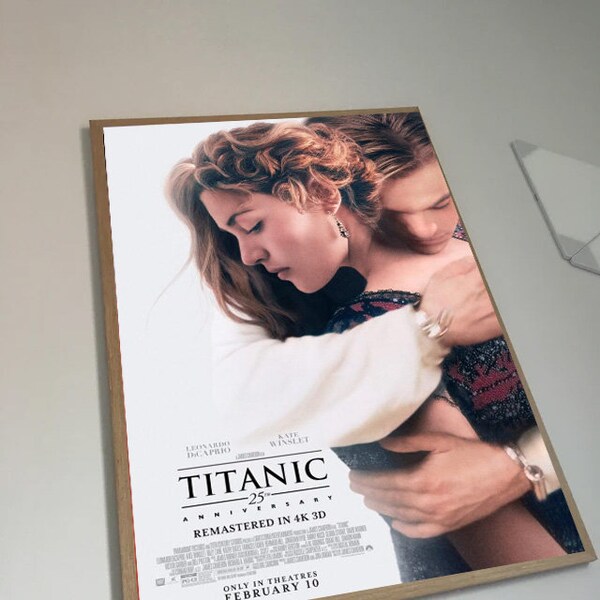 Titanic 2023 movie poster Etsy Nederland