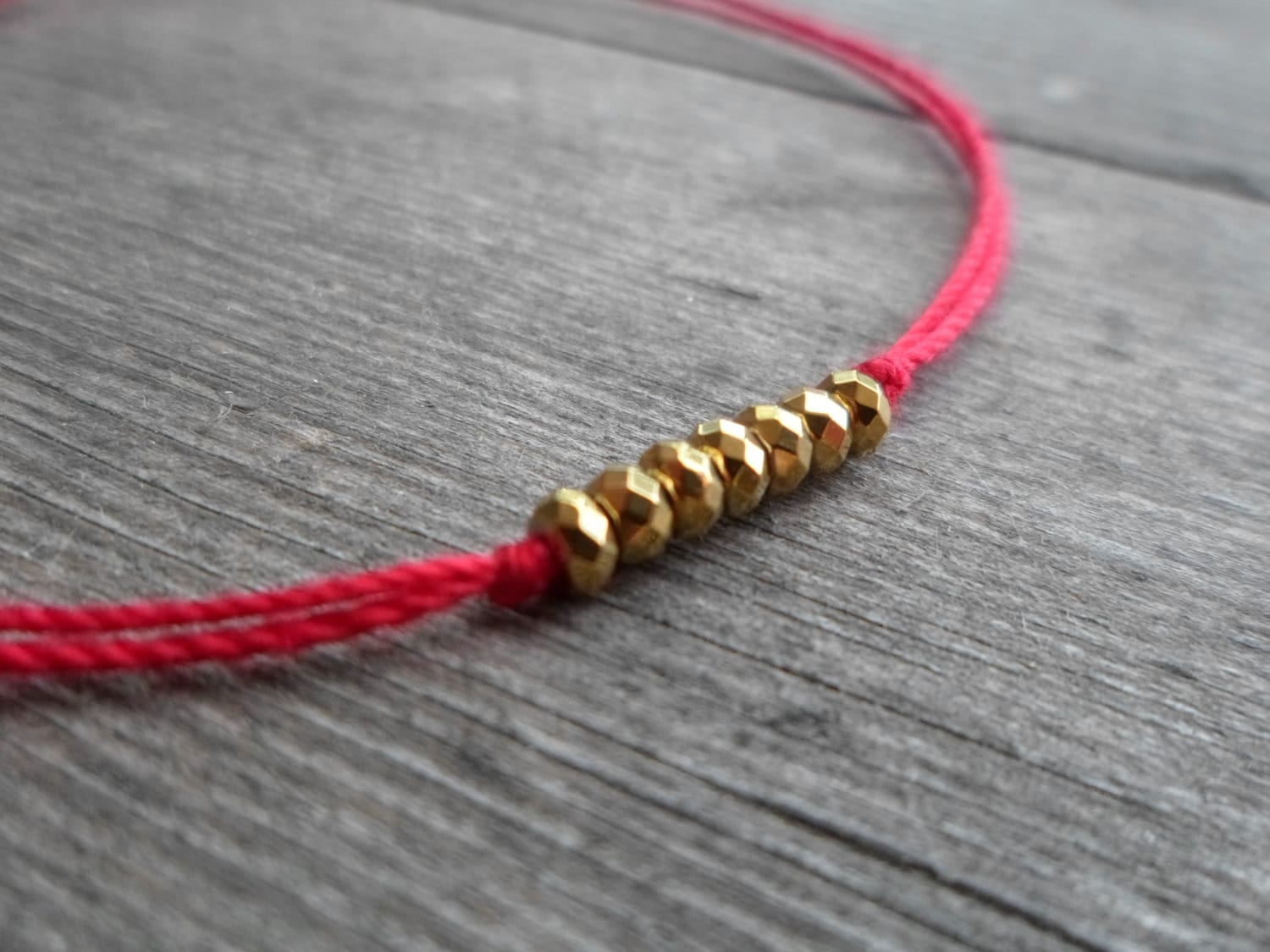 Red Kabbalah Bracelet / Friendship Bracelet / Red String Etsy