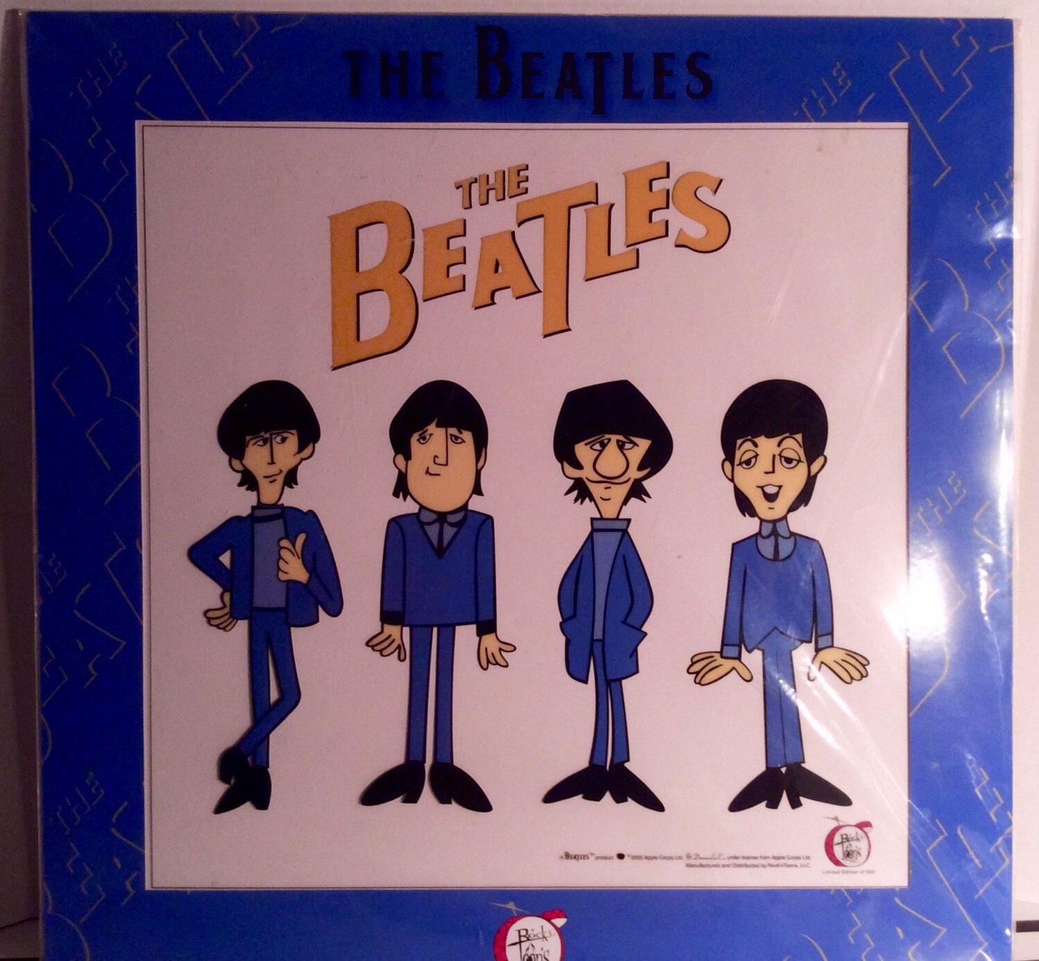 Meet the Beatles, Limited Edition Cartoon Sericel by Rock'n Toons