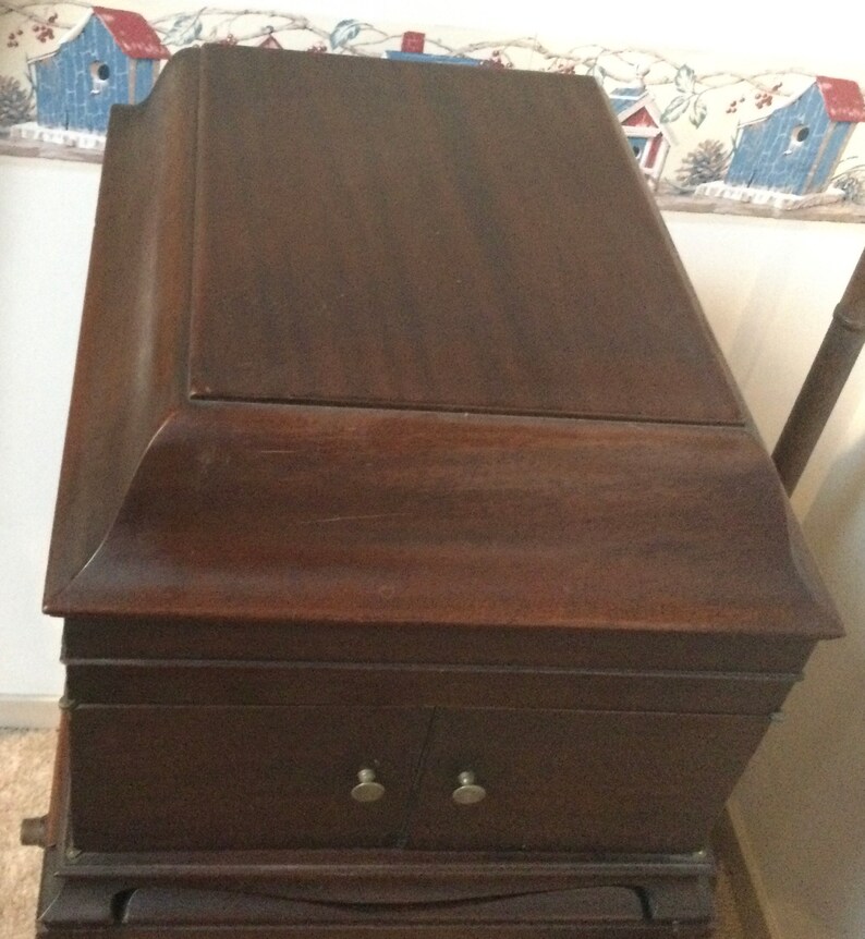 Antique Victor VV-IX on Schloss Brothers Tea Cart Base Ultra - Etsy