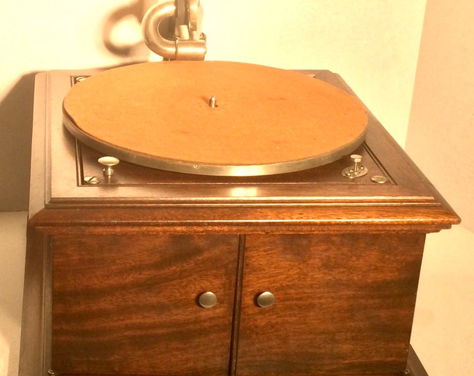 Antique Victor Table Top Victrola Model VVVI in Rare Mahogany Wood Etsy