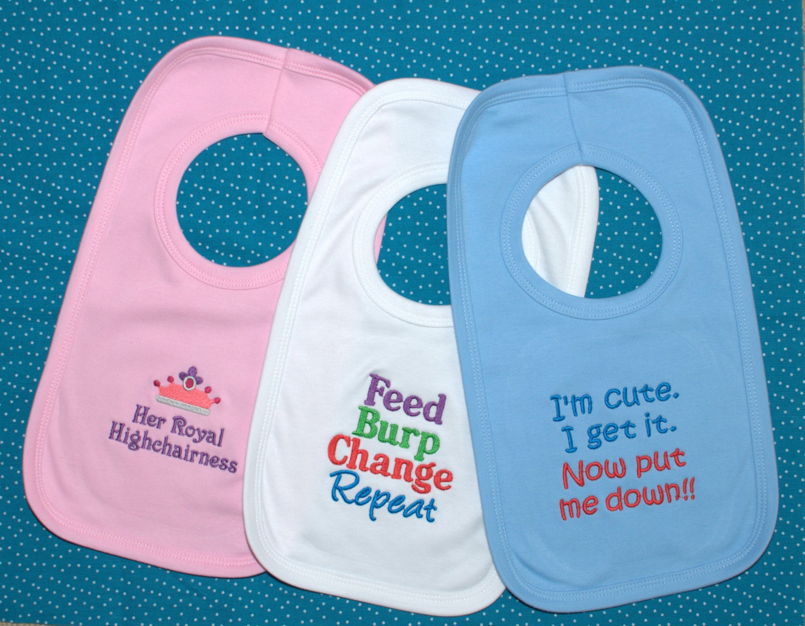 Cute and Funny Baby Bibs New Baby Bibs Im the little Etsy