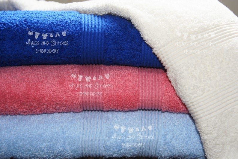 Personalised Bath Towels Etsy UK