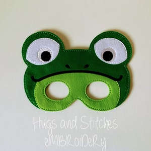 Animal Mask | Frog Mask | World Book day Character Mask