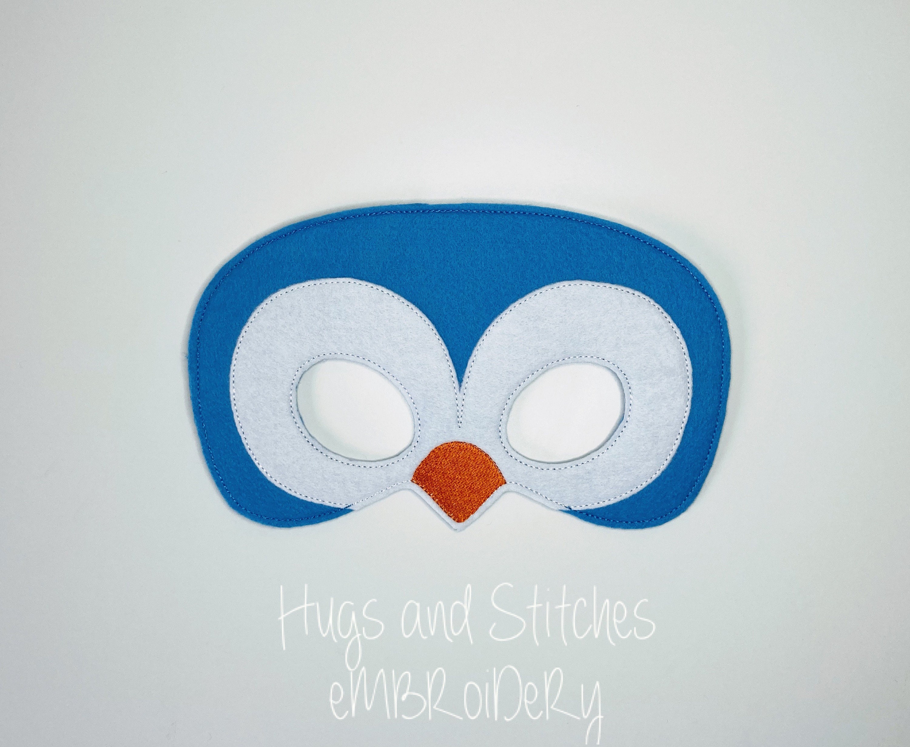 Penguin Mask | Mask |  Blue Penguin | World Book day Character Mask