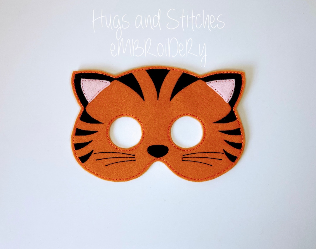Animal Mask Tiger Mask World Book Day Character Mask Etsy