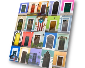 Doors of Old San Juan METAL PRINT (Multiple Sizes) - Puerto Rico Gift - Large Wall Art | Travel Photography by TheWorldExplored