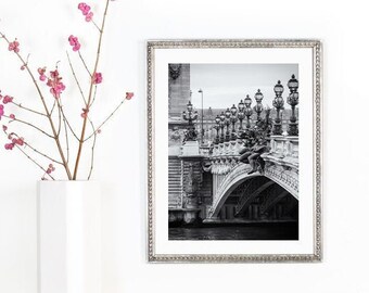 Pont Alexandre III Wall Art PRINT - Paris, France Gift - French Architecture - Art Nouveau Decor | Travel Photography by TheWorldExplored