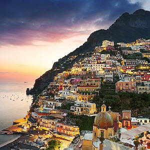 Positano Glow Wall Art PRINT - Positano, Italy - Amalfi Coast Gift - Mediterranean Home Decor | Travel Photography by TheWorldExplored