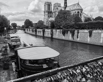 Seine River Bridge in Afternoon Light Dreamy Paris Photo Paris Fine Art Photography France Travel Print Golden Hour Paris Photo