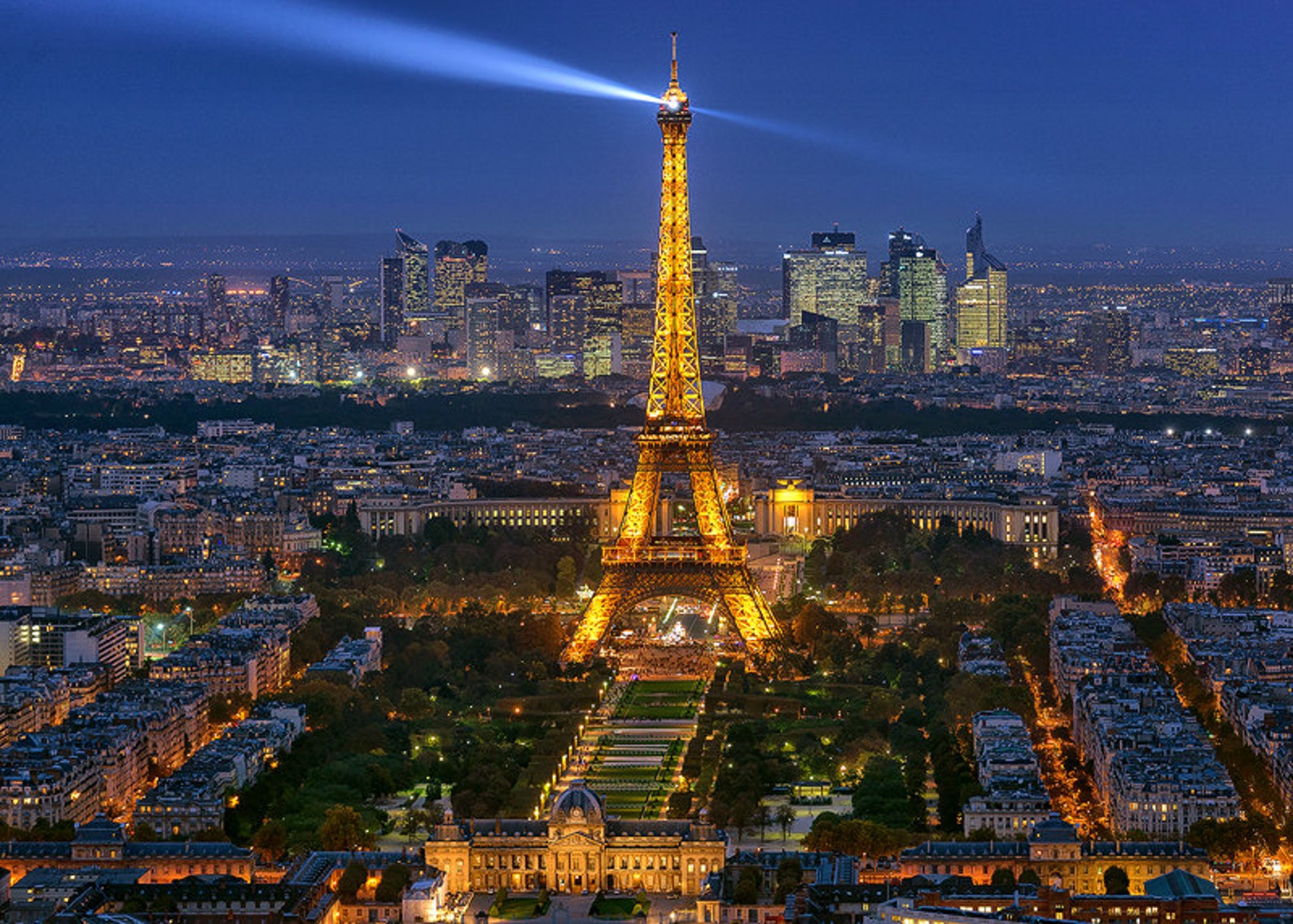 tour eiffel vue panoramique